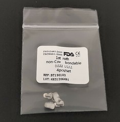20Pack Dental Buccal Tube 1st Roth.022 Molar Bondable No-convertible Orthodontic