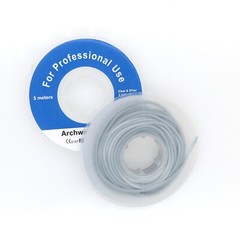 Dental Orthodontic Archwire Sleeve Elastic Protective Tube Arch Wire 0.030 Grey