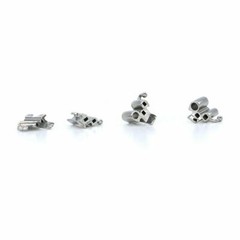 10X Roth 022 Buccal Tube Welding Triple Conv U/3 L/2 Dental Orthodontic 4pcs/set