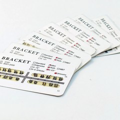 Dental Orthodontic Metal Bracket Braces Edgewise Roth/Mini/Standard 018/022 Slot