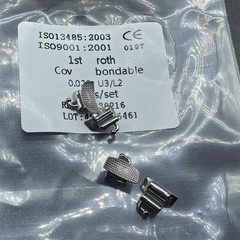 50 Packs Dental Orthodontic Buccal Tubes 1st Roth 022 U3/L2 Molar Cov Bondable
