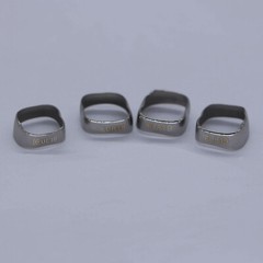 Dental orthodontic 32# 1st molar plain bands Dentaurum Size 4pcs/pack