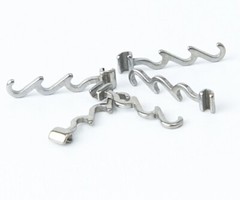 Dental Orthodontic Crimpable Hook Torque Spring Lingual Buttons Long Short Stop