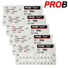 PROB Orthodontic Dental Ceramic Bracket Braces Standard/Mini Roth/MBT 022 3/345H