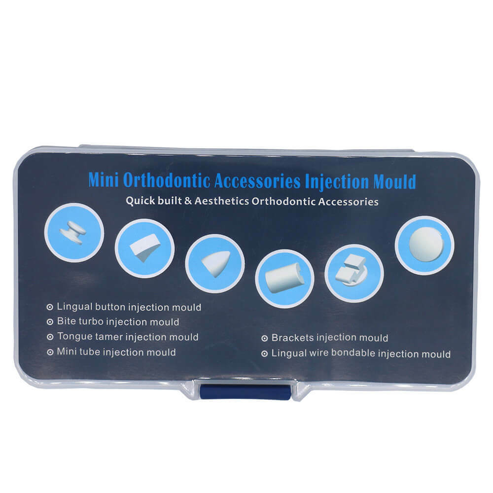 Dental Orthodontic Mould Mini Accessories Ortho Injection Bracket Lingual Button