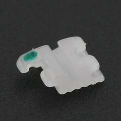 Orthodontic Aesthetic Bracket Ceramic Sapphire Clear Brace MBT 022 345W/H 5-5