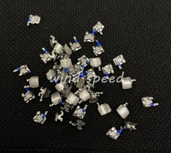 Dental Orthodontic Bracket Mini Roth 022 345 Hooks Ceramic Metal Braces In Bulk
