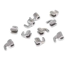 Dental Ortho Lingual Button Bondable Crimpable Hook Torque Spring Long Short Sto