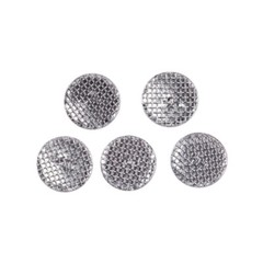 50 Pcs Dental Ortho Direct Bond Eyelets Round Crimpable Hook Lingual Button