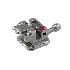 Dental Orthodontic Self-ligating Brackets Ceramic Metal MBT Roth 022 3 345 Hooks