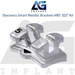 Discovery Smart Metallic Brackets MBT .022″ Slot Kit Braces Orthodontic Dental