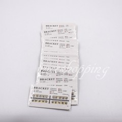 Dental Ortho Brackets Braces Metal Mini Roth/Edgewise/MBT 018/022 no/3/345Hooks