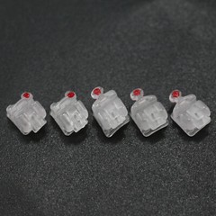 Orthodontic Self Ligating Brackets Ceramic Damon Clear Braces MBT Roth 022 345