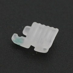 Orthodontic Aesthetic Bracket Ceramic Sapphire Clear Brace MBT 022 345W/H 5-5