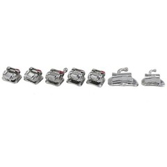 Orthodontic Self Ligating Brackets Damon Q Braces MBT Roth Buccal Tubes Thomas M