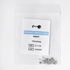 20Pcs Dental Long Hooks Implants Archwire Orthodontic Bonding Left+Right Lingual