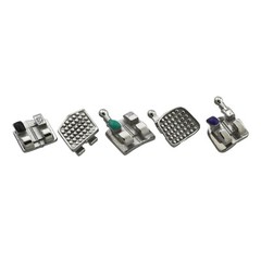 10 Kits Orthodontic Metal Brackets Dental Braces MIM Mini MBT 022 345 Hooks OC