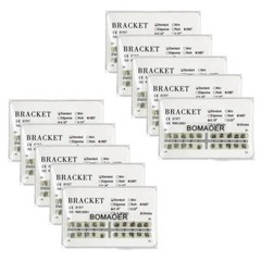 1-100×Dental Orthodontic Bracket Braces Standard MBT 018 3Hooks 20pcs/Pack