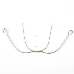 Dental Orthodontic Stainless Steel Hook 6 Sizes Extraoral Face Bow With Cuspid