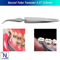 INSTUMAX Buccal Tube Tweezers 5.5″ – Professional Ortho Forceps Dentist Clinics