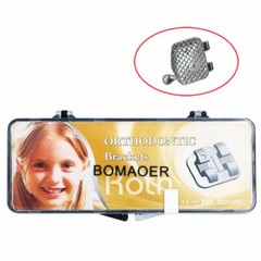 1 Pack Dental Orthodontic Metal Brackets, MIM Mini Roth .022 Slot 345 Hooks