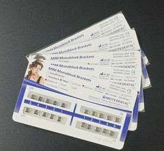 100Sets Dental Orthodontics MIM Monoblock Brackets Mini Edgewise 022 no hooks
