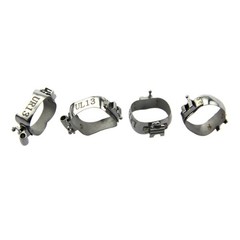 GAC Orthodontic Molar Bands MBT Double Tubes Convertible Lingual Sheath 85 Set