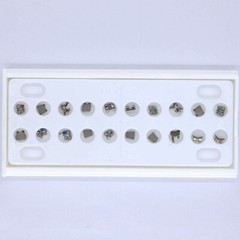 Orthodontic Brackets Standard Roth 0.022″ with 3 Hooks, Sandblasted, 100 Kits