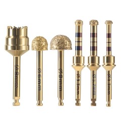 Dental Maxillary Sinus Lift Drills 6Pcs/Kit Lateral Approach Stoppers Elevation