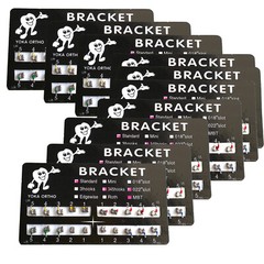 50 Sets YOKA Dental Ortho Metal Brackets Braces Mini/Standard Roth/MBT 022/018