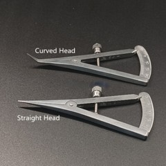 Dental Castroviejo Bone Caliper Gauge Orthopedic Implant Measuring Instrument