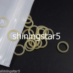CLEAR X-HEAVY 6.5 OZ ORTHODONTIC ELASTIC BRACES DENTAL RUBBER BANDS 1/4 5/16 3/8