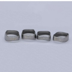 10 Bags Dental Orthodontic 1St Molar Plain Molar Bands 4PCS/Bag 32#