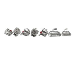 Ormco AO Dental Orthodontic Self Ligating Brackets MBT 022 Copper Niti Arch Wire