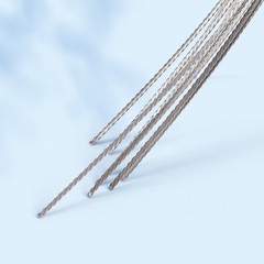 Dental Orthodontic Lingual Retainer Twist Wires Flat Stainless Steel Dentistry
