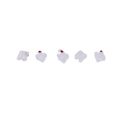 Elegan Dental Sapphire Brace Orthodontic Ceramic Brackets Aesthetic MBT 022 3H