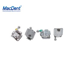 Dental Orthodontic Self Ligating Brackets Braces Mini Roth.022 Hook 345 MacDent