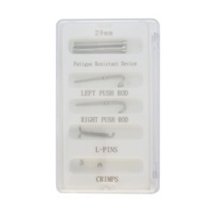 Orthodontic Class II Corrector Fatigue Resistant Device Push Rod 22-38mm Forsus