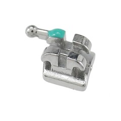 10 Sets Dental Brackets Orthodontic Braces Metal Mini MBT 022 345 Hooks MIM Twin