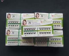 100 Sets Dental Orthodontic Metal Brackets Mini Roth 022 345 hooks Mesh Base