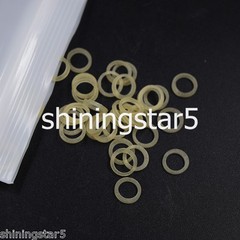 CLEAR X-HEAVY 6.5 OZ ORTHODONTIC ELASTIC BRACES DENTAL RUBBER BANDS 1/4 5/16 3/8