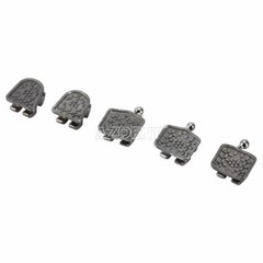 AZDENT Orthodontic Bracket Dental MIM Monoblock Braces Mini Roth.022 345 Hooks
