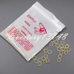 5000 Pcs Dental Latex Rubber Bands Orthodontic Elastic Braces 6.5Oz 3/16”