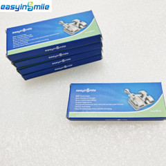5Packs EASYINSMILE Dental Bracket Mini MBT 022 3 4 5w/hook Orthodontic Brackets