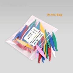 Dental Orthodontic Elastic Placer Hooks For Braces Elastic Rubber Band 50/100Pcs