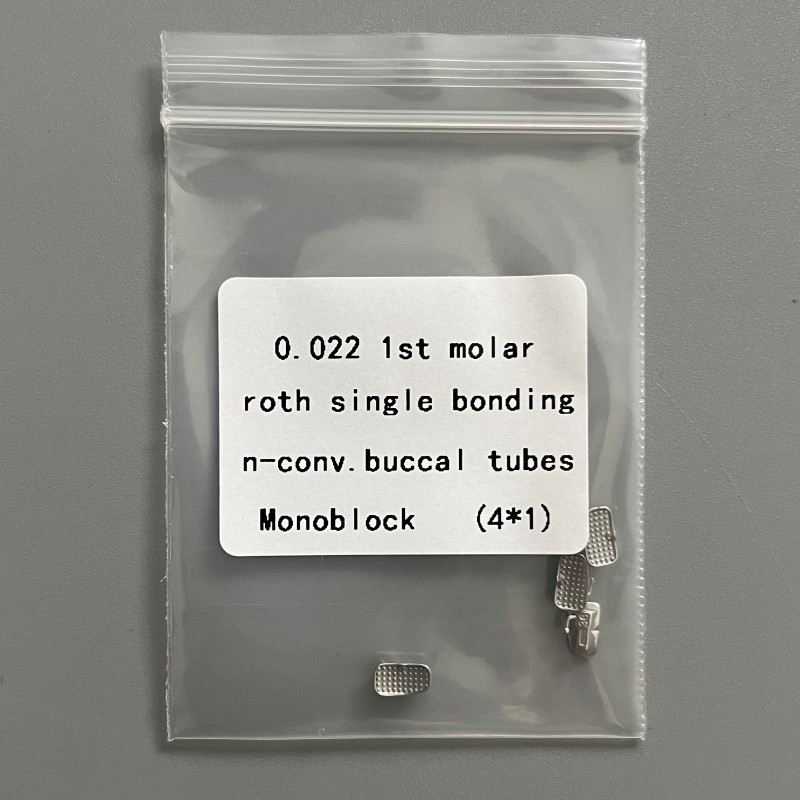 20Packs Dental Orthodontic Buccal Tubes 1st 2nd Molar Roth MBT 022 Monoblock