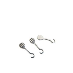 Dental Bonding Crimpable Hook Orthodontic Adhesive Hooks Arch Wire Left+Right
