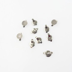 10x Dental Orthodontic Lingual Buttons bondable round Base with Mesh Easyinsmile