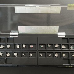 5 Sets Dental Orthodontic Metal Brackets Mini Roth .022 345 hooks Mesh Base CE