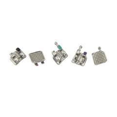 Dental Orthodontic Brackets Metal Roth MBT 018 022 345 Hook Mini Braces MIM Twin
